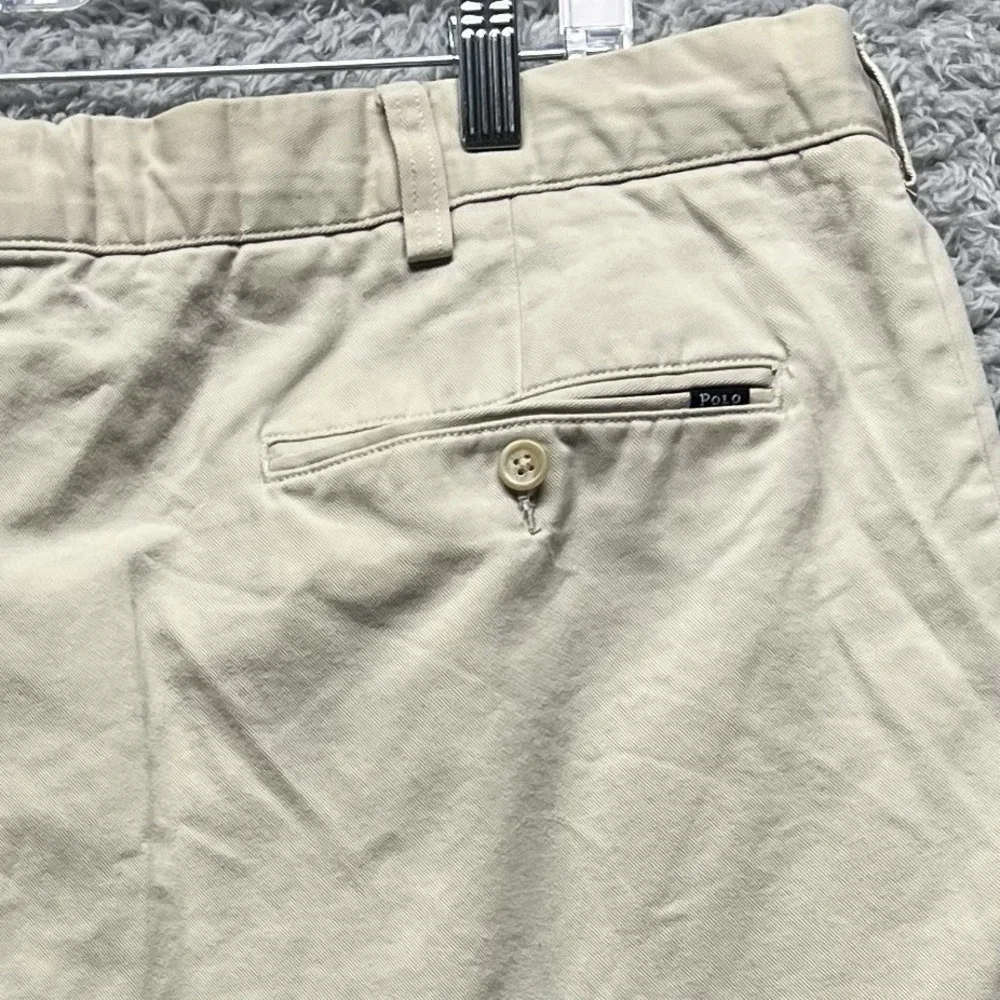 Polo Ralph‎ Lauren Chino Shorts Mens 38T Tall Khaki Outdoor Golf Preppy Casual